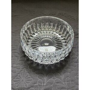 Vintage Gorham Althea Crystal Bowl 7.5" Style C164 Made in Germany Heavy Server